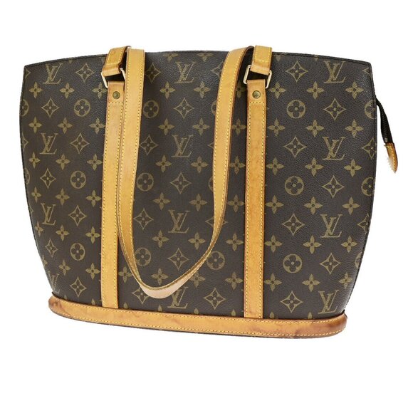 LOUIS VUITTON Babylone Shoulder Bag Monogram Leather Brown France M51102 83YG587